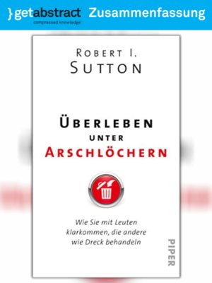 cover image of Überleben unter Arschlöchern (Zusammenfassung)
